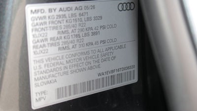 2026 Audi Q8 quattro