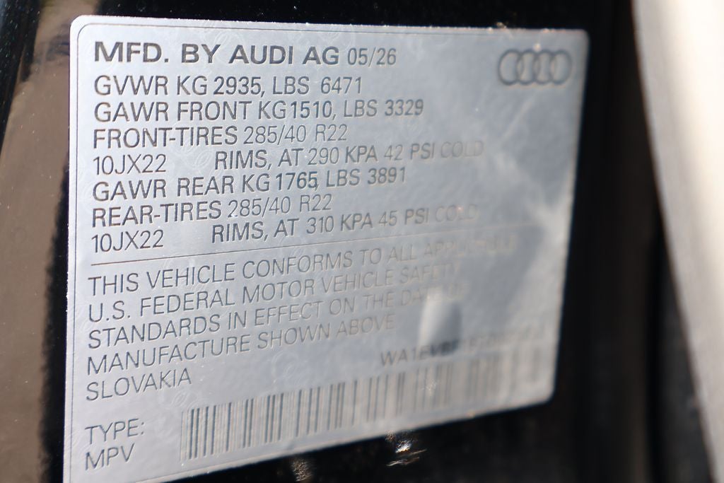 2026 Audi Q8 quattro