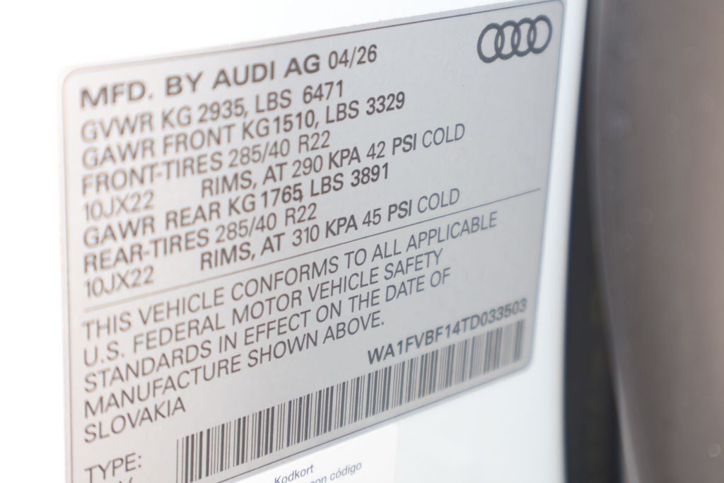 2026 Audi Q8 quattro