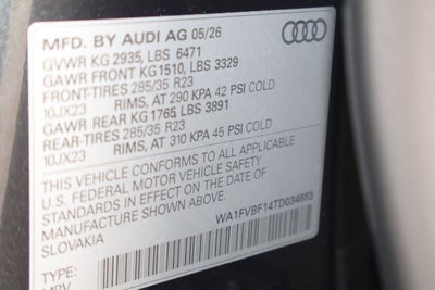 2026 Audi Q8 quattro