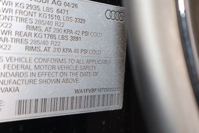 2026 Audi Q8 quattro