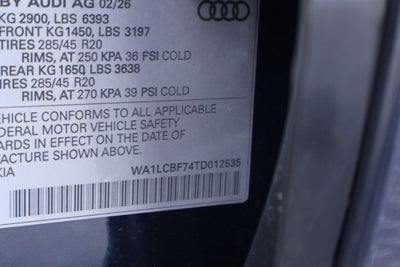 2026 Audi Q7 45 Premium Plus quattro