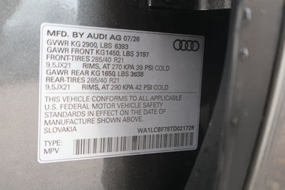 2026 Audi Q7 45 Premium Plus quattro