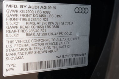 2026 Audi Q7 45 Premium Plus quattro