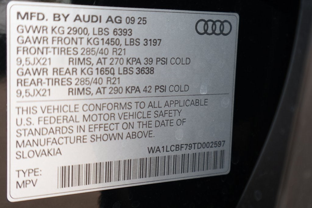 2026 Audi Q7 45 Premium Plus quattro