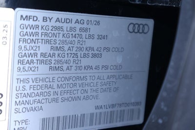 2026 Audi Q7 55 Premium Plus quattro