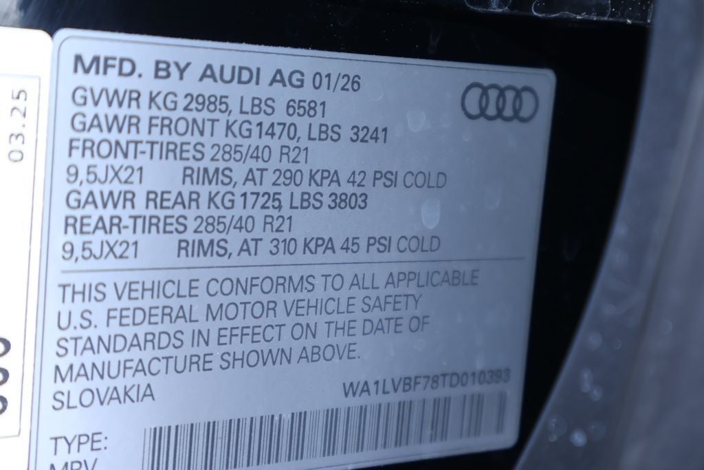 2026 Audi Q7 55 Premium Plus quattro