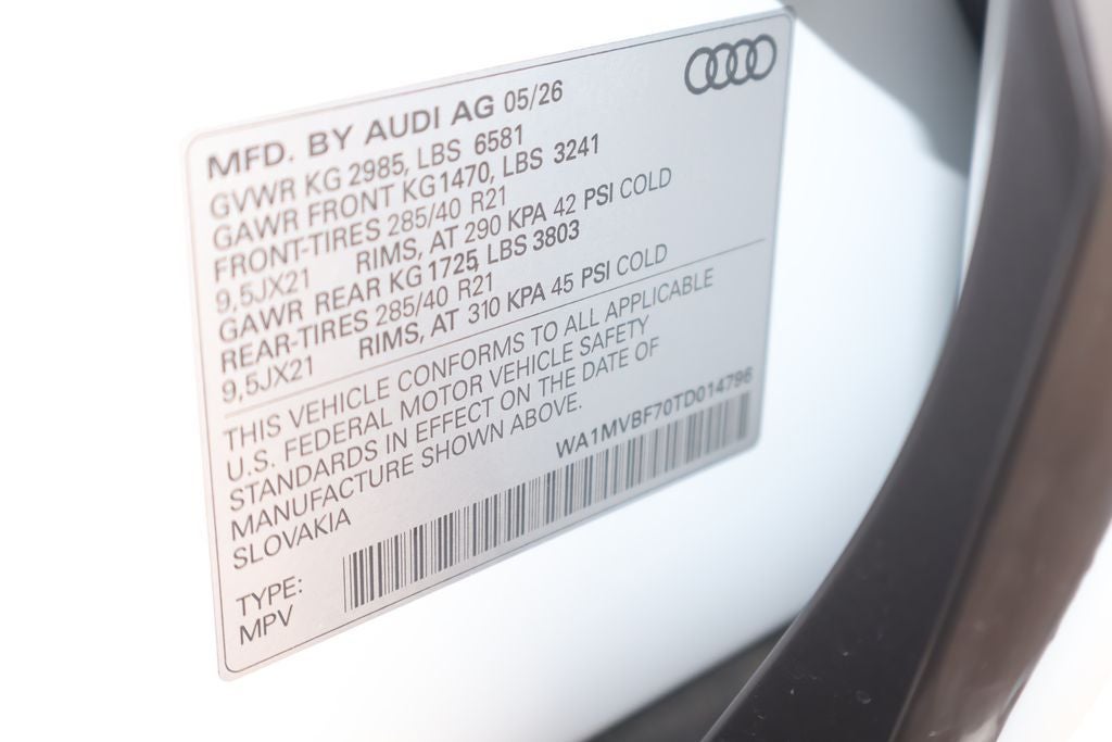 2026 Audi Q7 55 Premium S Line quattro