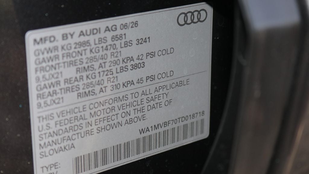 2026 Audi Q7 55 Premium S Line quattro