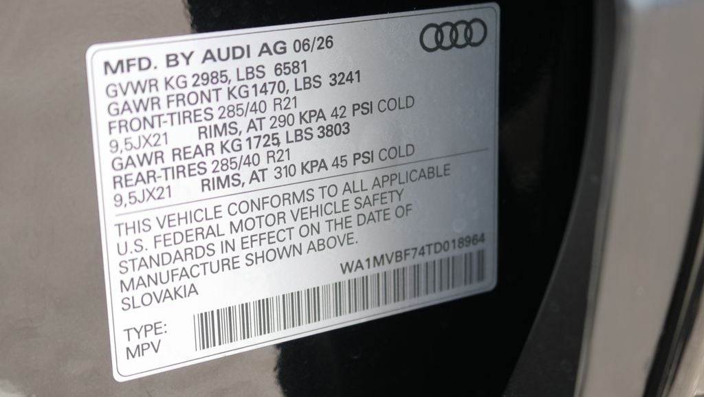 2026 Audi Q7 55 Premium S Line quattro