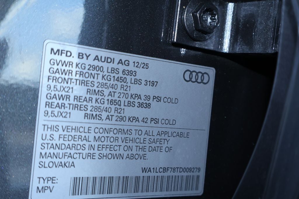 2026 Audi Q7 55 Premium S Line quattro