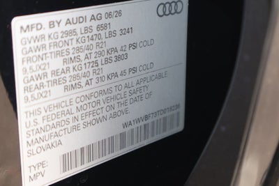 2026 Audi Q7 55 Premium S Line quattro
