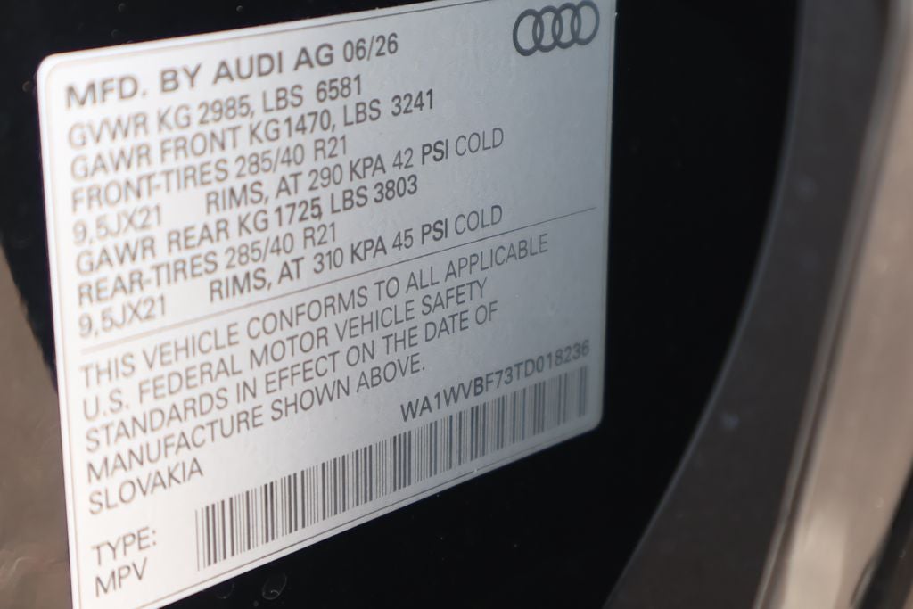 2026 Audi Q7 55 Premium S Line quattro