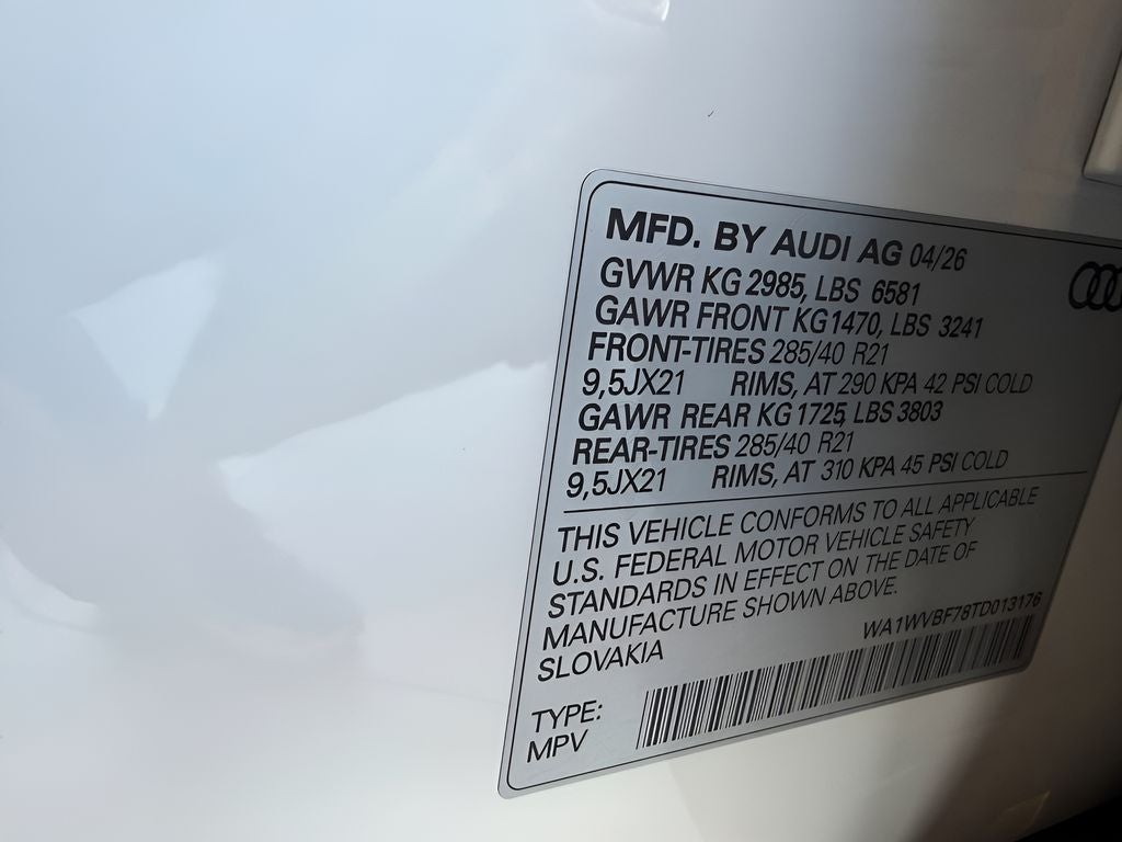 2026 Audi Q7 Base