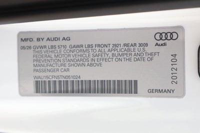 2026 Audi A6 Premium quattro