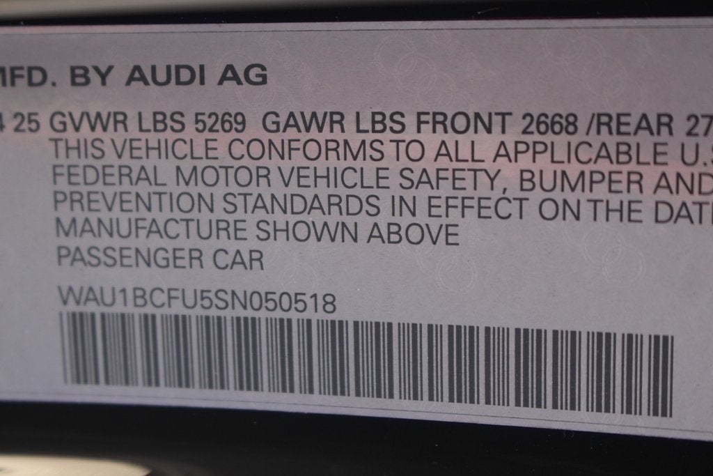 2025 Audi A5 quattro