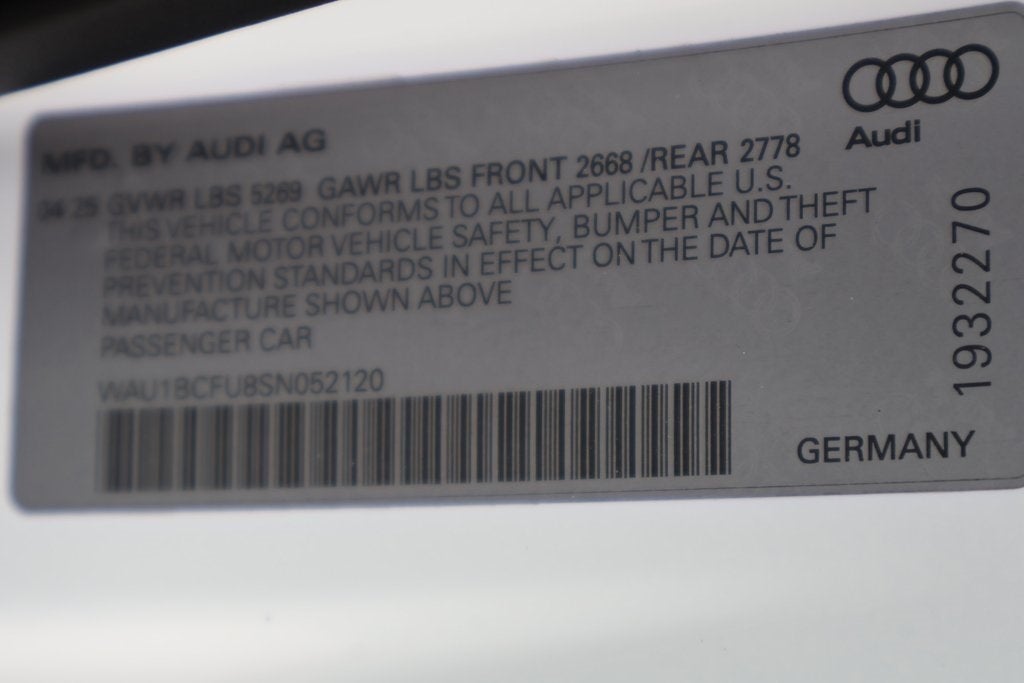 2025 Audi A5 quattro