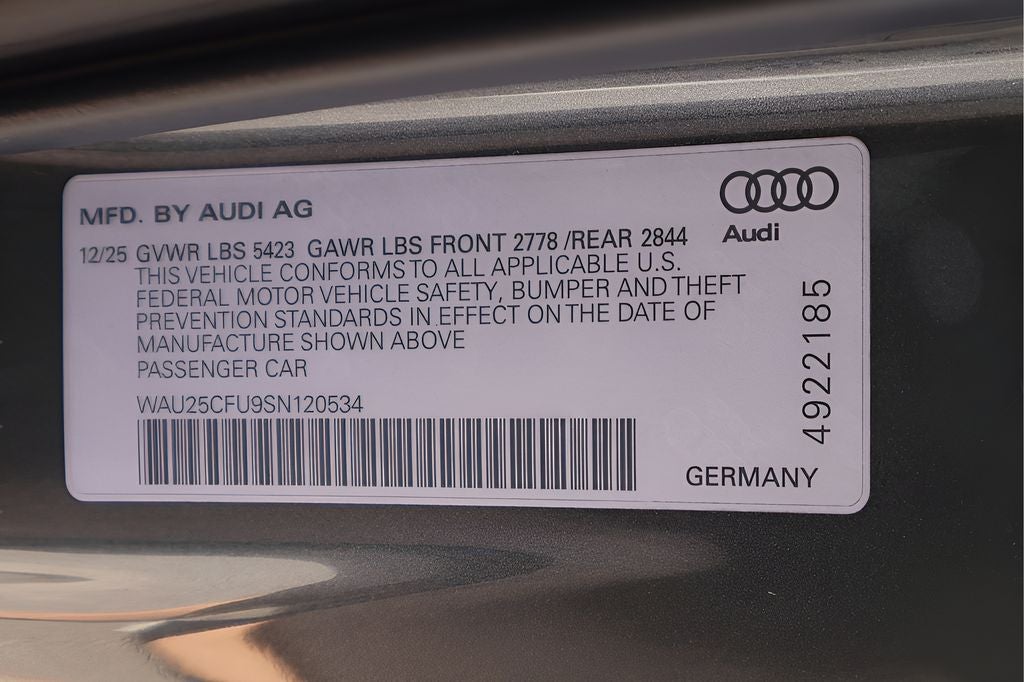 2025 Audi S5 3.0T Premium Plus quattro