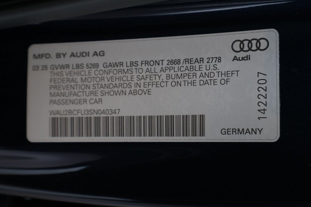 2025 Audi A5 quattro