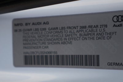 2025 Audi A5 quattro