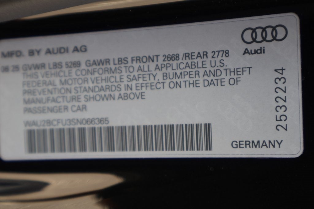 2025 Audi A5 quattro