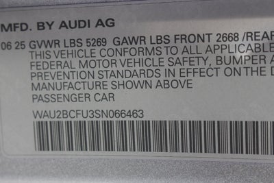 2025 Audi A5 quattro