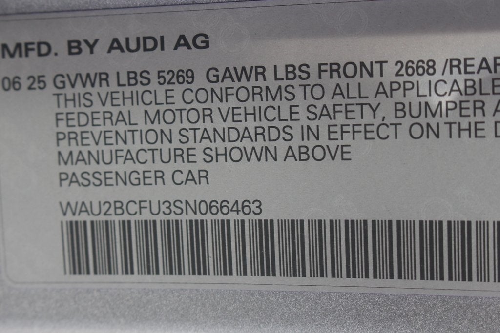 2025 Audi A5 quattro