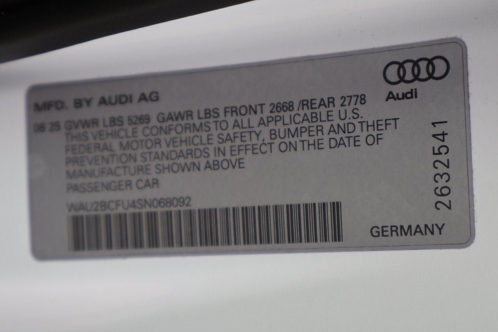 2025 Audi A5 quattro