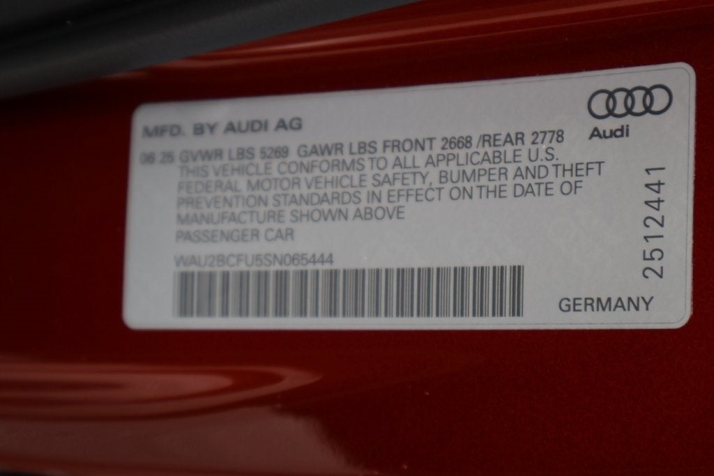 2025 Audi A5 quattro