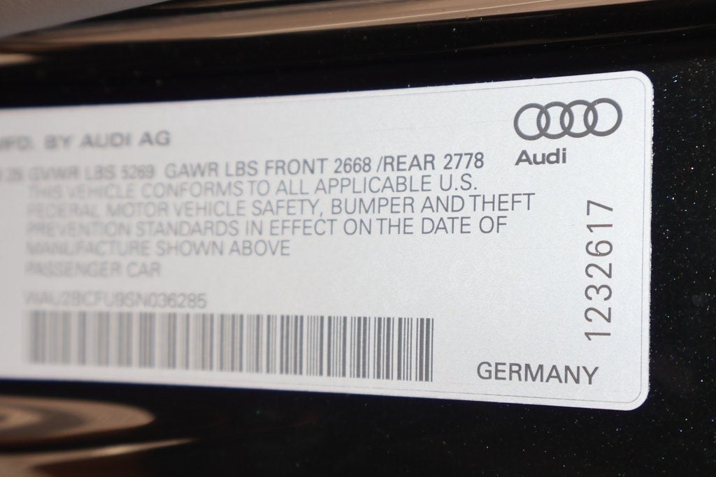 2025 Audi A5 quattro