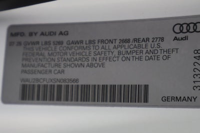 2025 Audi A5 quattro