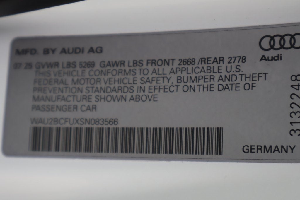 2025 Audi A5 quattro