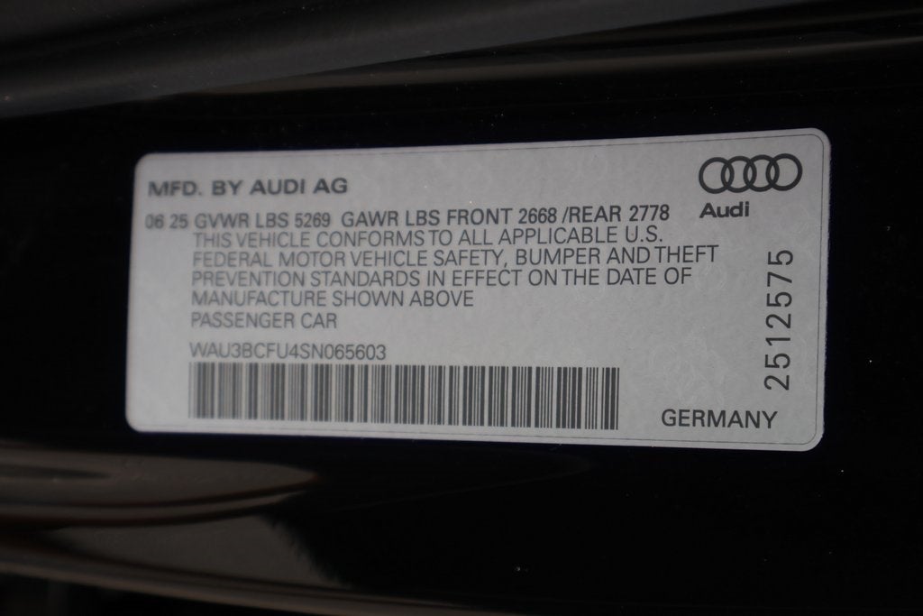 2025 Audi A5 quattro