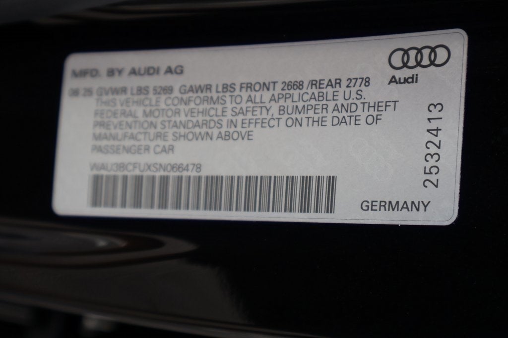 2025 Audi A5 quattro