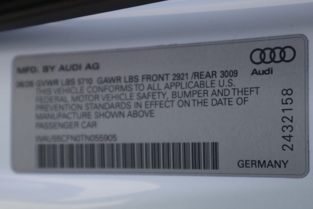 2026 Audi A6 Premium Plus quattro