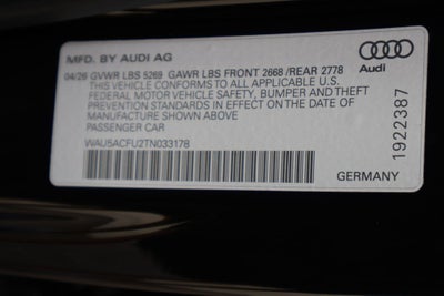 2026 Audi A5 quattro