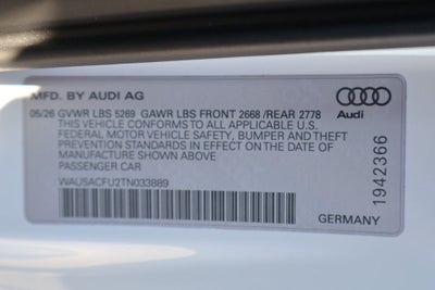 2026 Audi A5 quattro