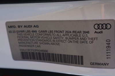 2026 Audi A6 3.0 quattro