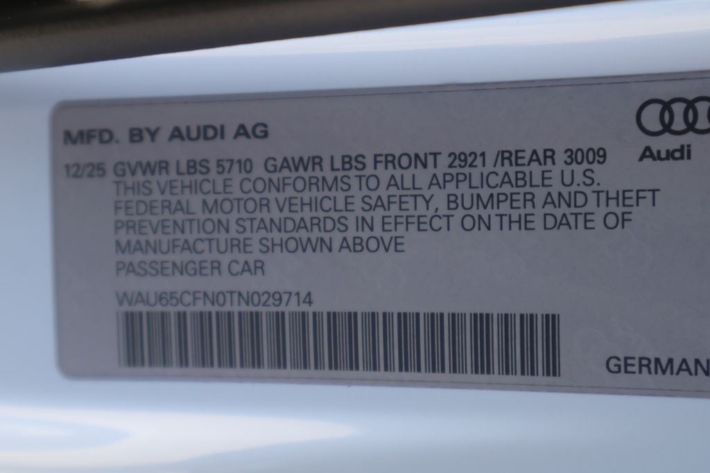 2026 Audi A6 3.0 quattro