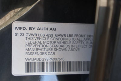 2023 Audi A3 40 Premium FrontTrak