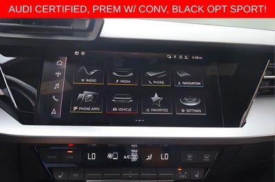 2023 Audi A3 40 Premium FrontTrak