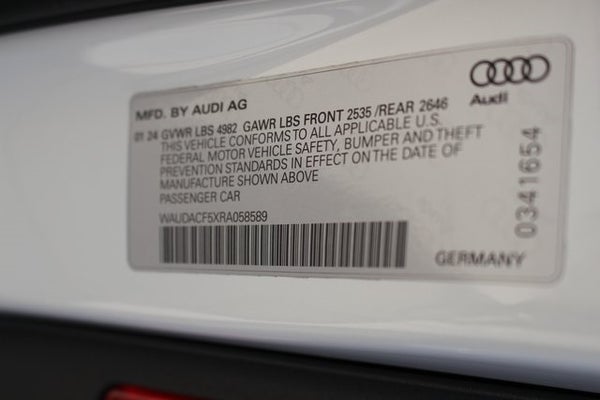 2024 Audi A5 Sportback Premium S Line quattro in Clearwater, FL - Dimmitt Automotive Group