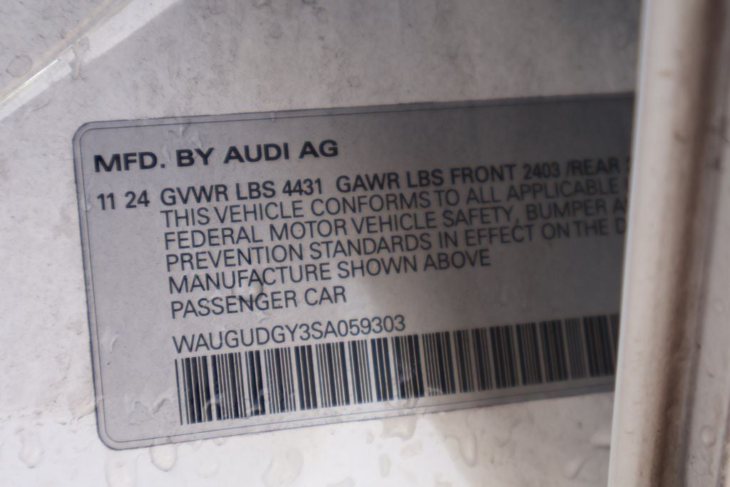 2025 Audi A3 40 Premium quattro