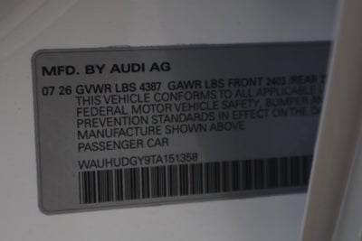 2026 Audi A3 quattro