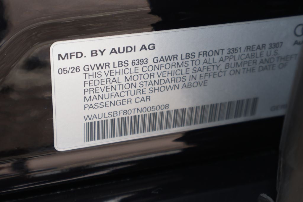 2026 Audi S8 4.0T quattro