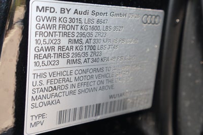 2026 Audi RS Q8 performance 4.0T quattro