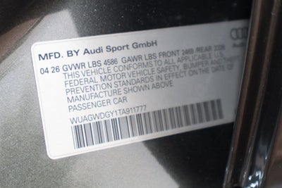 2026 Audi RS 3 2.5T quattro
