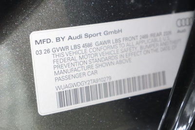 2026 Audi RS 3 2.5T quattro