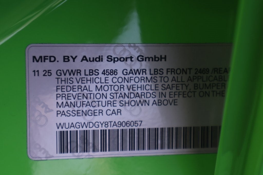 2026 Audi RS 3 2.5T quattro