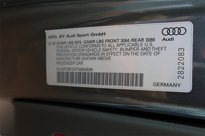 2026 Audi RS 7 performance 4.0T quattro